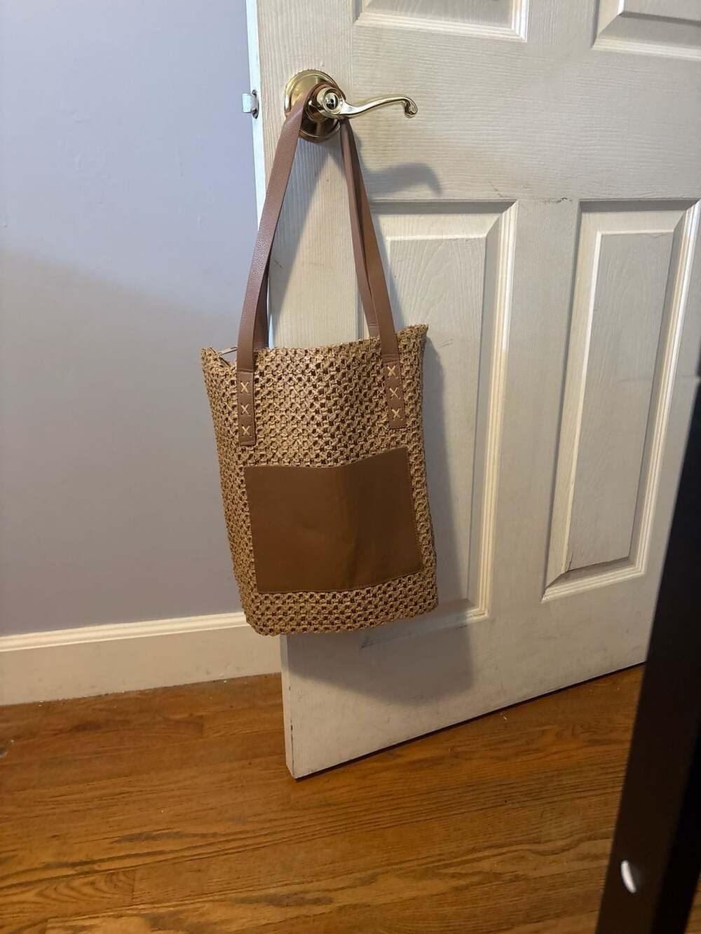 2026 summer new womens bohemian style hollow woven tote bag - Mauritius